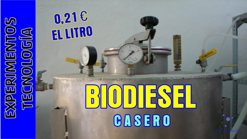 Biodiesel de forma casera con aceite reciclado