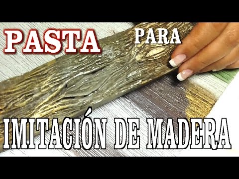 PASTA PARA IMITACIÓN DE MADERA
