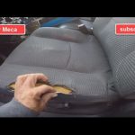 Reparación del asiento de un coche