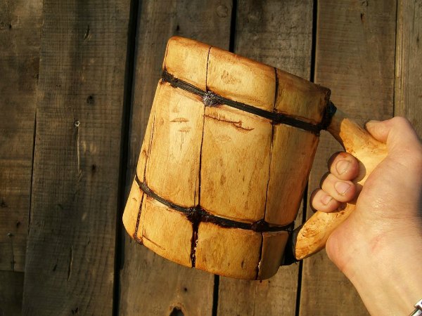 Como hacer tu propia jarra de cerveza Vikinga