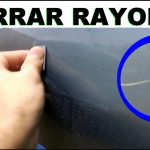 Como borrar rayones superficiales en la pintura del coche