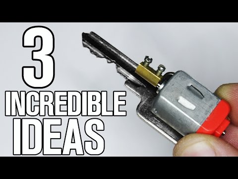 Ideas para hacer con pequeños motores eléctricos