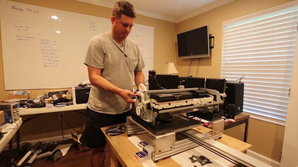 Crear una impresora directa para prendas de vestir utilizando las placas y