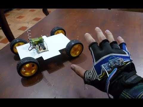 Cómo hacer un robot controlado por gestos o movimientos.