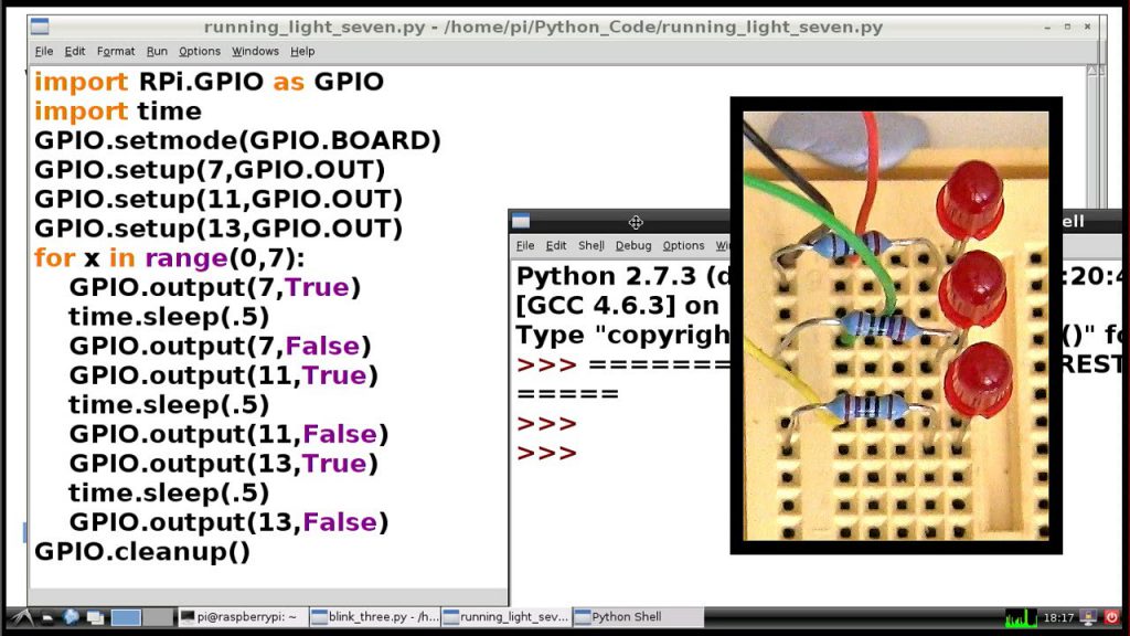 Raspberry Pi Robotics GPIO Control