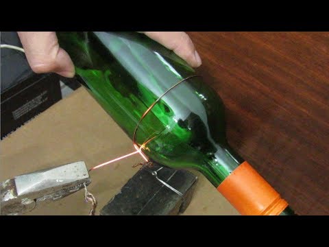 Cortador de botella de vidrio con 12 voltios