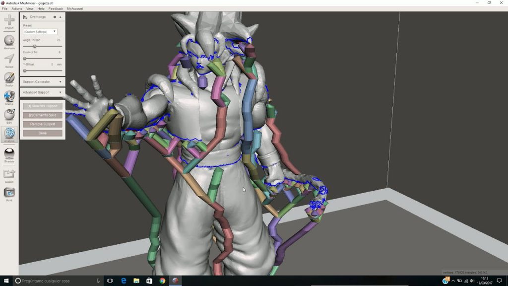 Cómo suavizar modelos 3D y generar mejores soportes Impresión 3D
