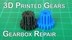 Reparación de engranajes impresos en 3D con Fusion 360