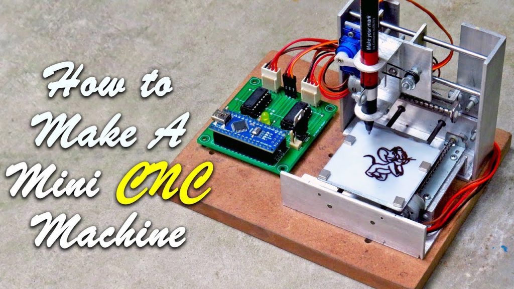 Como Hacer una mini máquina CNC sin mecanismo de DVD ROM