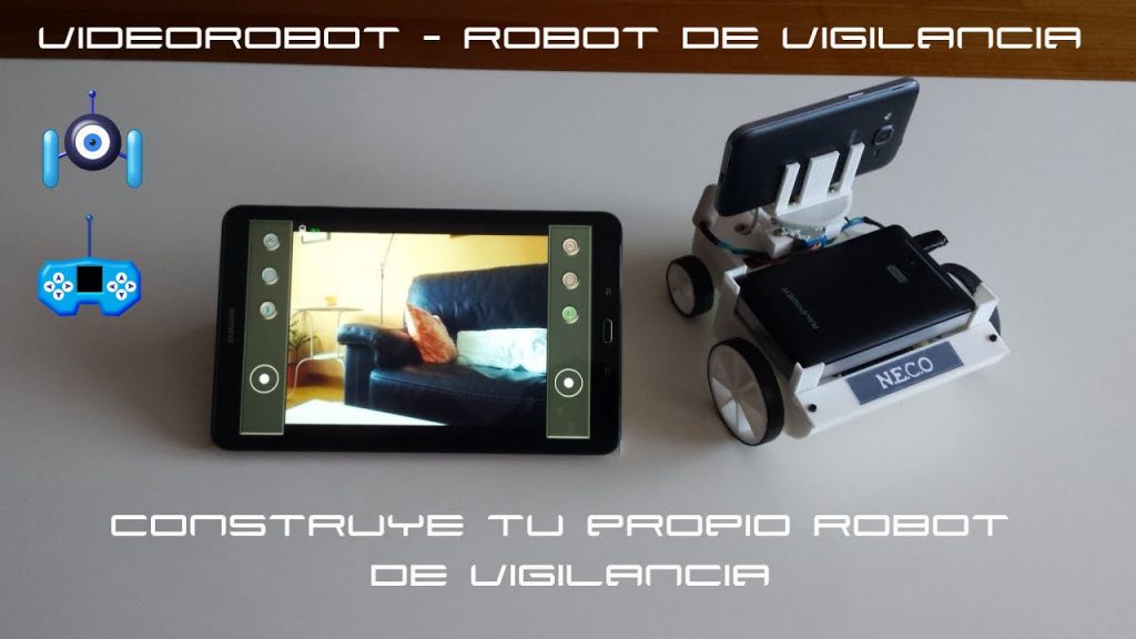 Como realizar un smartphone robot con cámara con Arduino