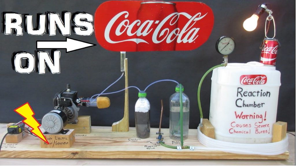 Cómo hacer un generador que funciona con Coca-Cola