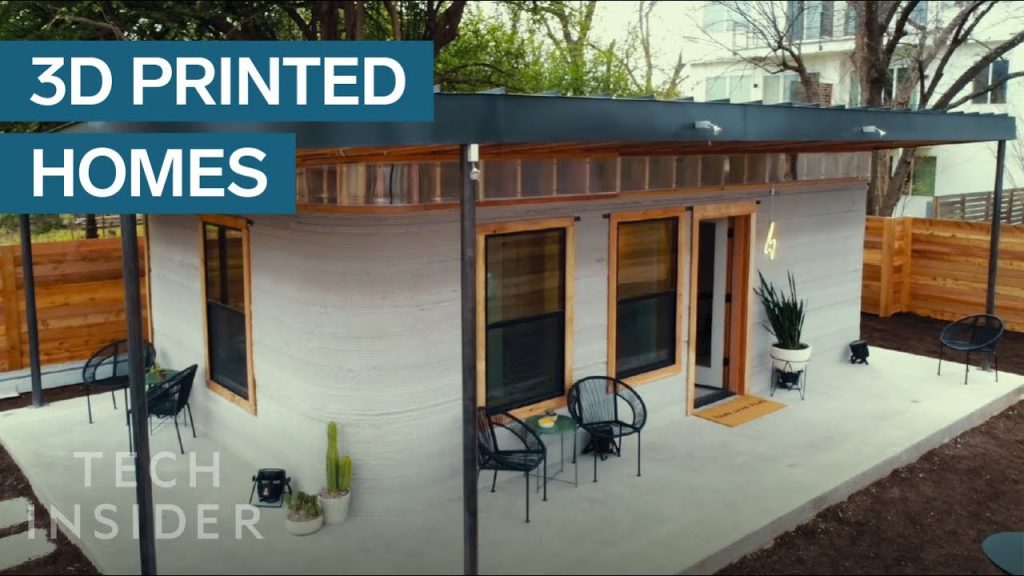 Casa impresa en 3D que puede ser construida por menos de 4000$