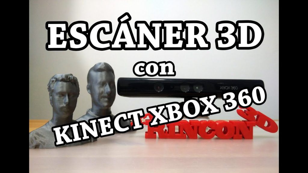 Construye tu propio escáner 3D en casa con una XBox 360