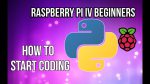 Cómo comenzar a programar con Python con raspberry pi