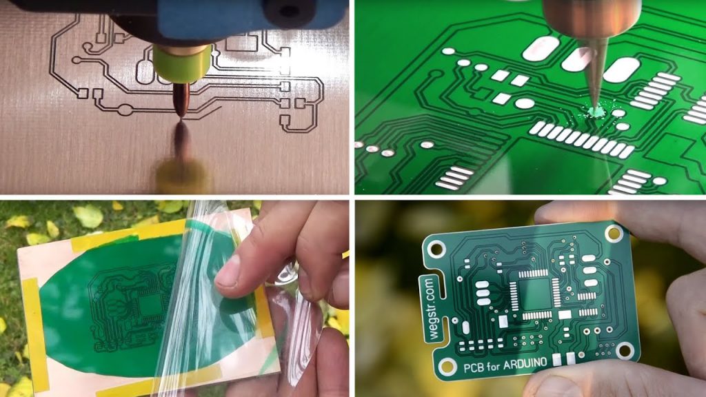 Cómo hacer un prototipo de PCB con UV soldermask
