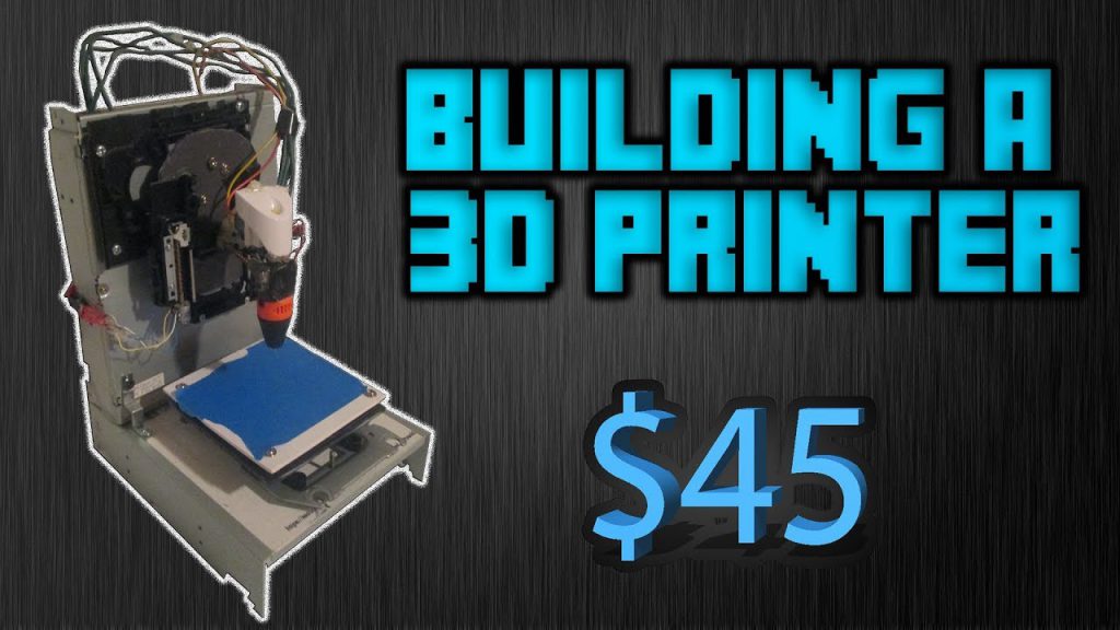 Construir una impresora 3D con unidades de CD
