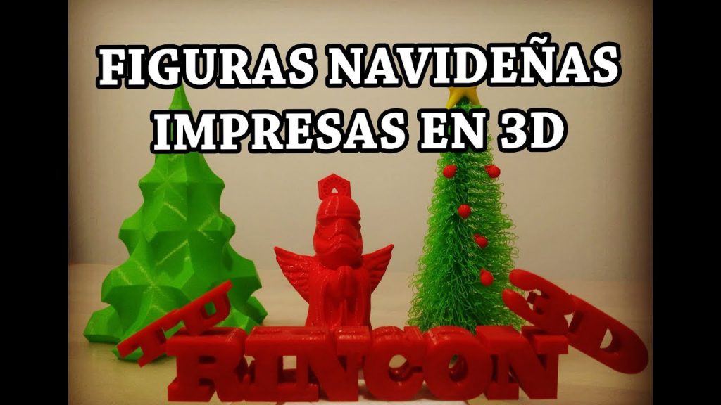 Impresión 3D: especial adornos navideños