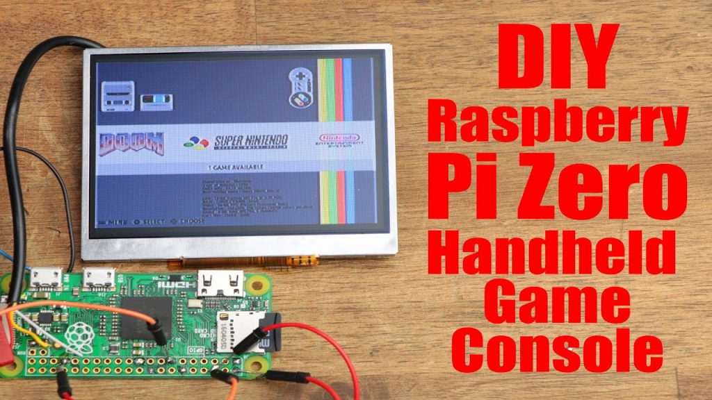 Hacer una cónsola de juegos con Raspberry Pi Zero