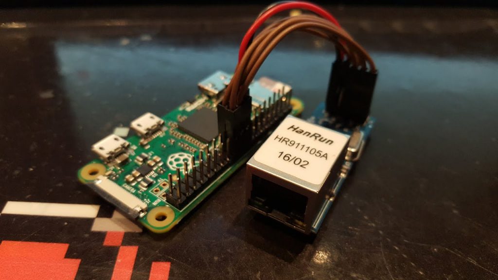 Agregar Ethernet a una Raspberry Pi Zero usando los pines GPIO (y