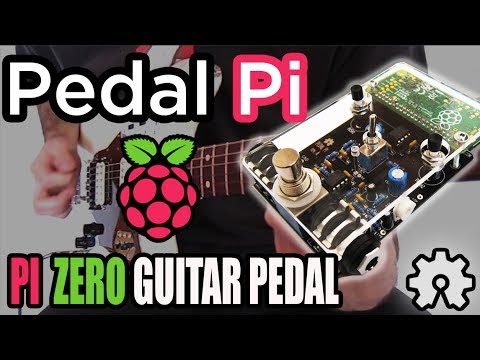 Pedal para guitarra eléctrica con Raspberry Pi Zero