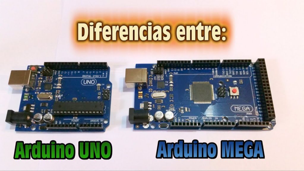 Diferencias entre Arduino UNO R3 y Arduino MEGA 2560