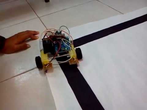 Robot seguidor de línea con Arduino UNO
