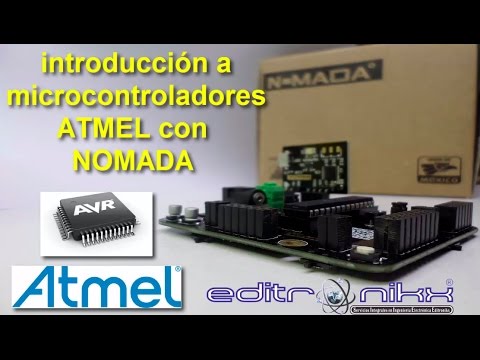 Curso de microcontroladores Atmel con NOMADA