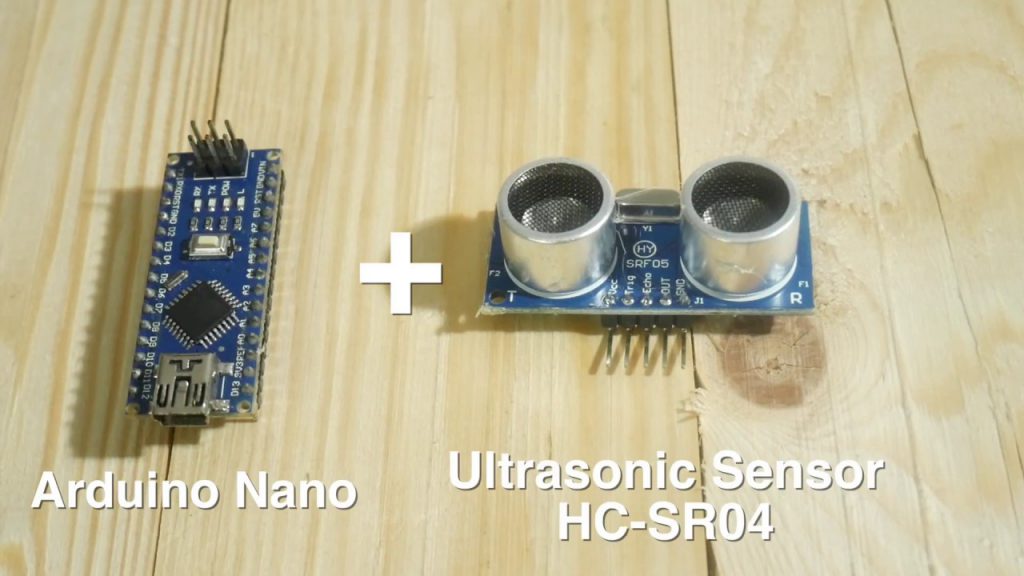 ARDUINO NANO + Ultrasonic sensor HC-SR04