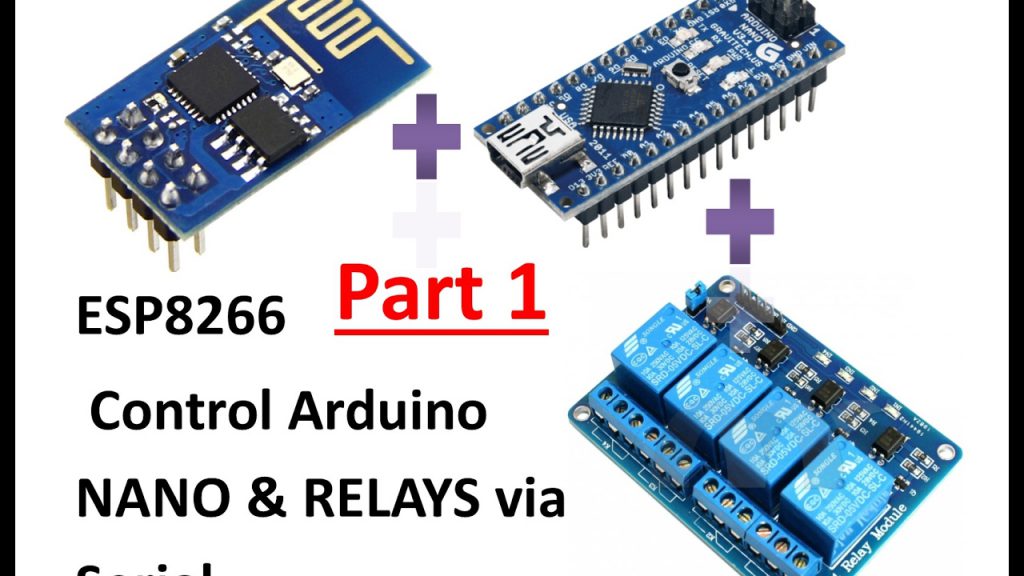 ESP8266 + Arduino Nano + Relé vía Serie