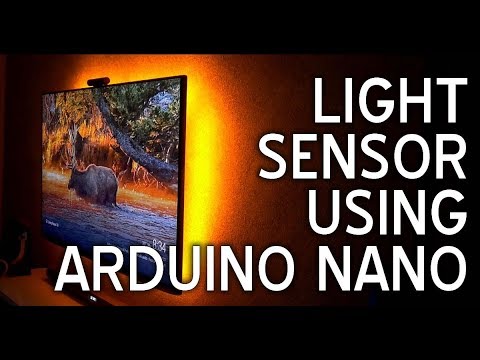 Sensor de luz usando Arduino Nano