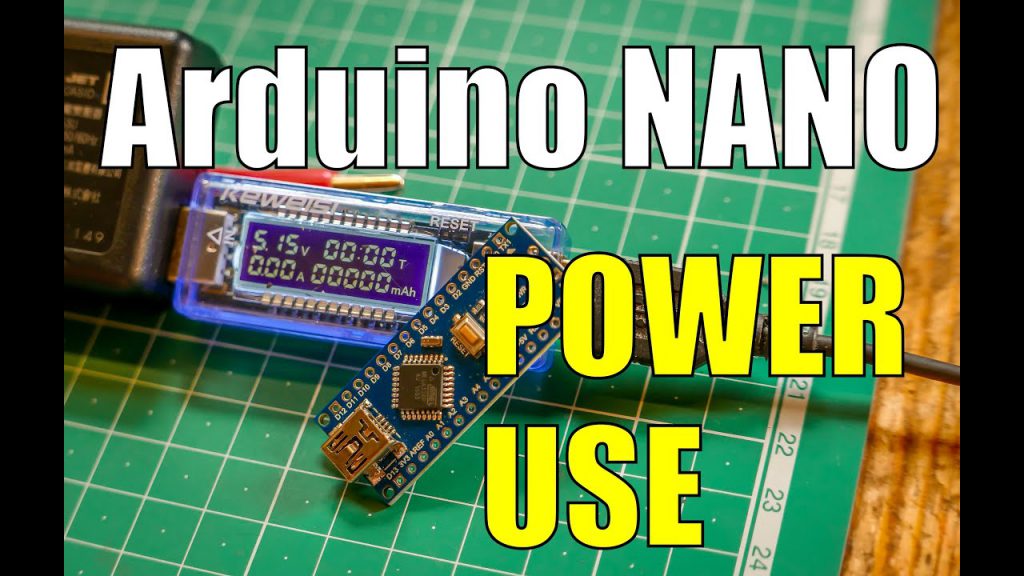 Arduino NANO potencia y consumo de corriente