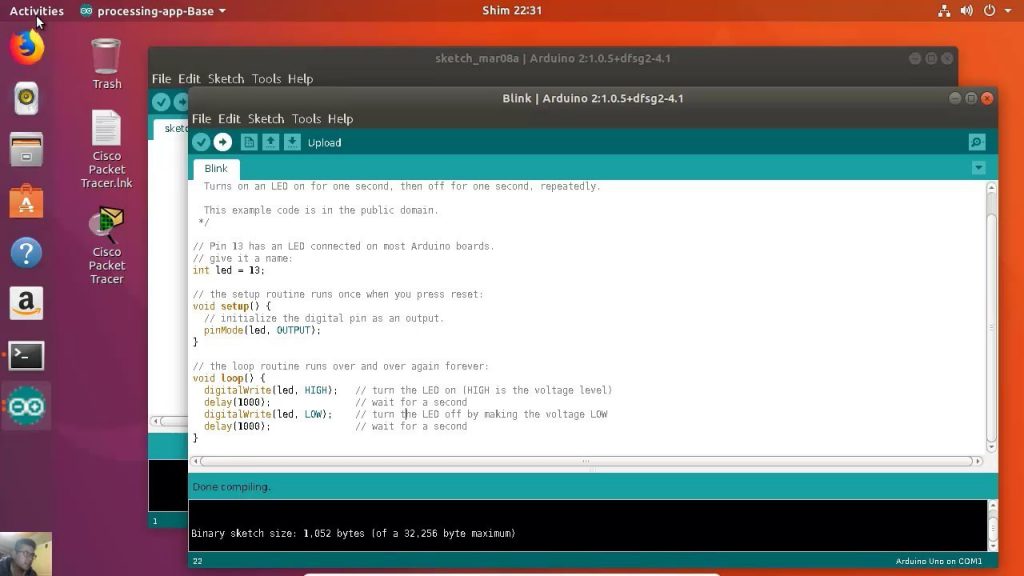 Instalar Arduino IDE en Ubuntu 17.10 y test de Arduino UNO
