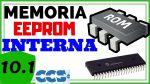 Almacenamiento en memoria interna EEPROM PIC