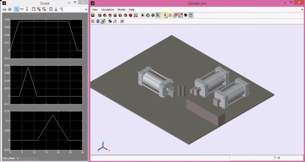 Solidworks y Matlab / Simulink simulation