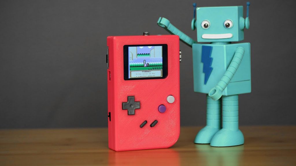 DIY Raspberry Pi Gameboy – Impreso en 3D.