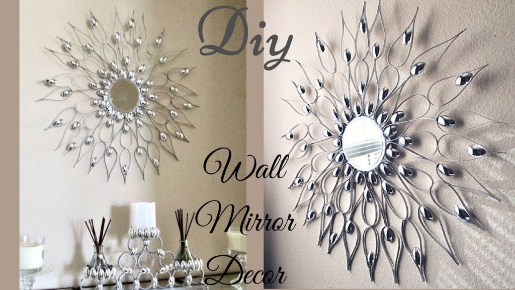 DIY rápida y fácil: Glam para espejo de pared