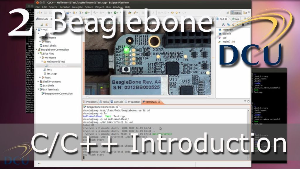 Beaglebone: Introducción a la programación en C / C ++ para ARM