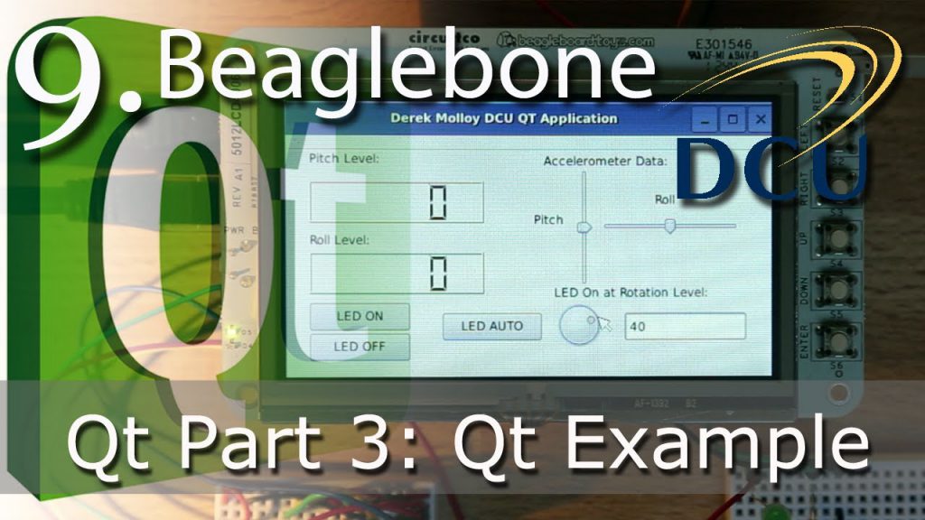 Beaglebone: Ejemplo de aplicación de Linux Qt Embedded