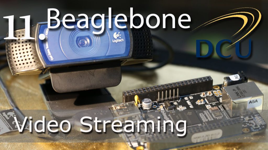 Beaglebone: Transmisión de video desde Linux y reproductor de video