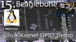 BeagleBone: Demostración de desarrollo del módulo de kernel cargable de GPIO Linux