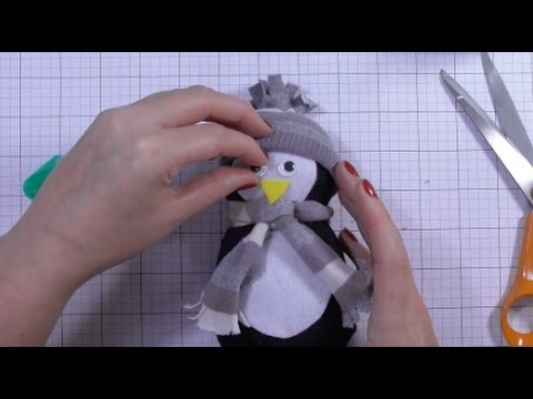 Pingüino DIY sin necesdad de coser
