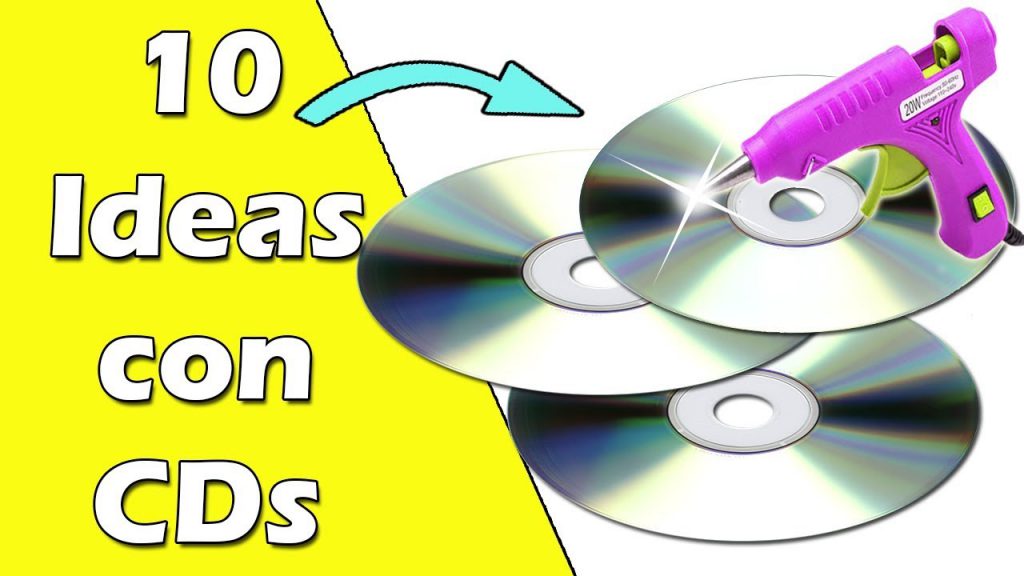 10 Ideas hechas con CDs | Reciclaje