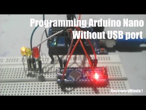 Cómo programar un Arduino Nano por un Arduino UNO