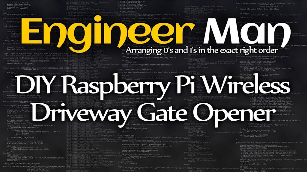 Raspberry Pi Inalámbrico como control de entrada para puerta