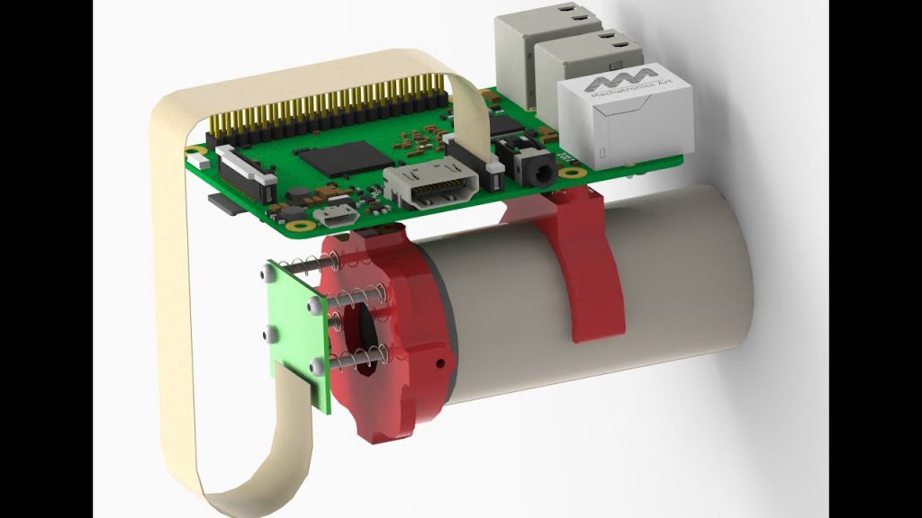 Microscopio digital Raspberry Pi, soporte de cámara impreso en 3D
