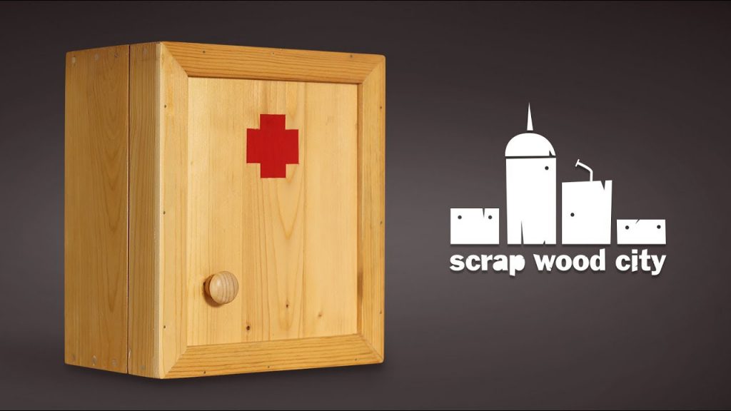 Cómo hacer un gabinete de madera de primeros auxilios