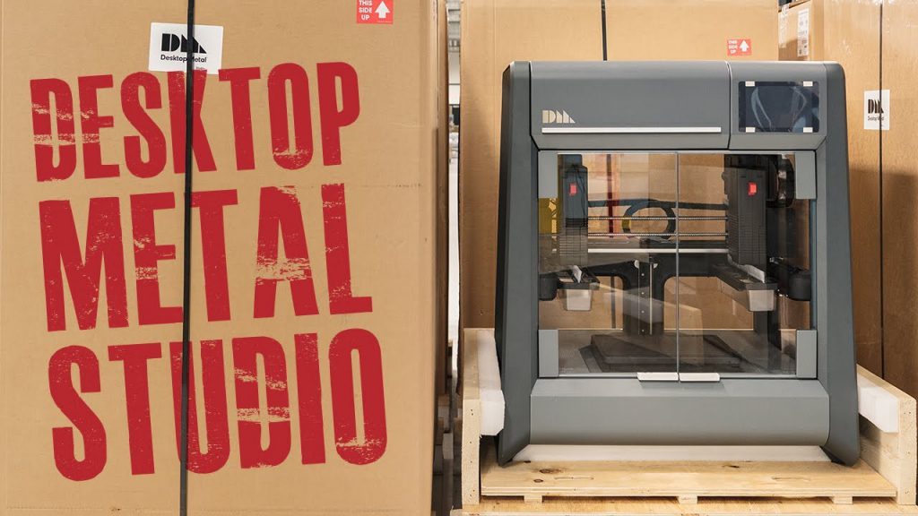 Impresora 3D de sobremesa Metal Studio | Impresión 3D de metal asequible