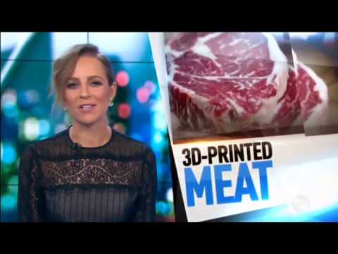 ¡La carne impresa en 3D se vuelve viral en Australia!