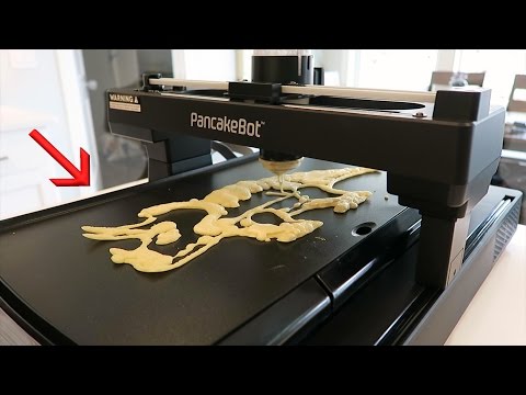 Imprime tu DESAYUNO – ¡¡NUEVA impresora 3D de panqueques !!