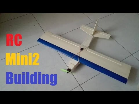 Tutorial Avión Mini 2 RC Diseño Propio (Planos Gratis)